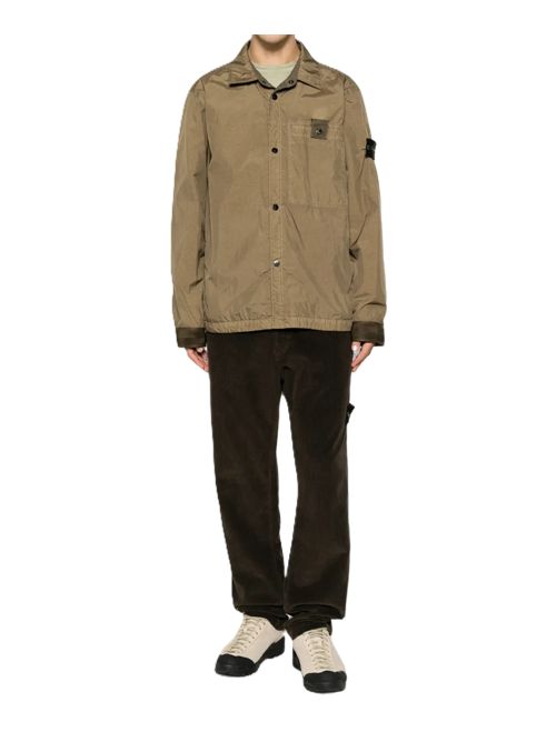Giacca leggera Garment Dyed Crinkle Reps NY Stone Island | L2S15 Q100022 S0A23V005G MILITARY GREEN